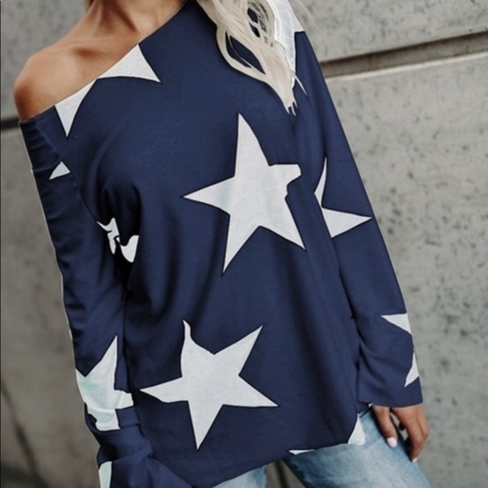 LONG SLEEVE OFF THE SHOULDER TOP